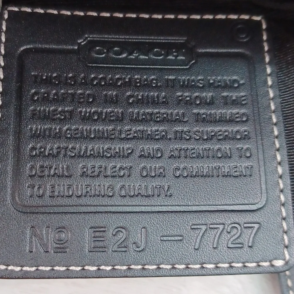 Coach Hamptons Houndstooth Tote E2J-7727